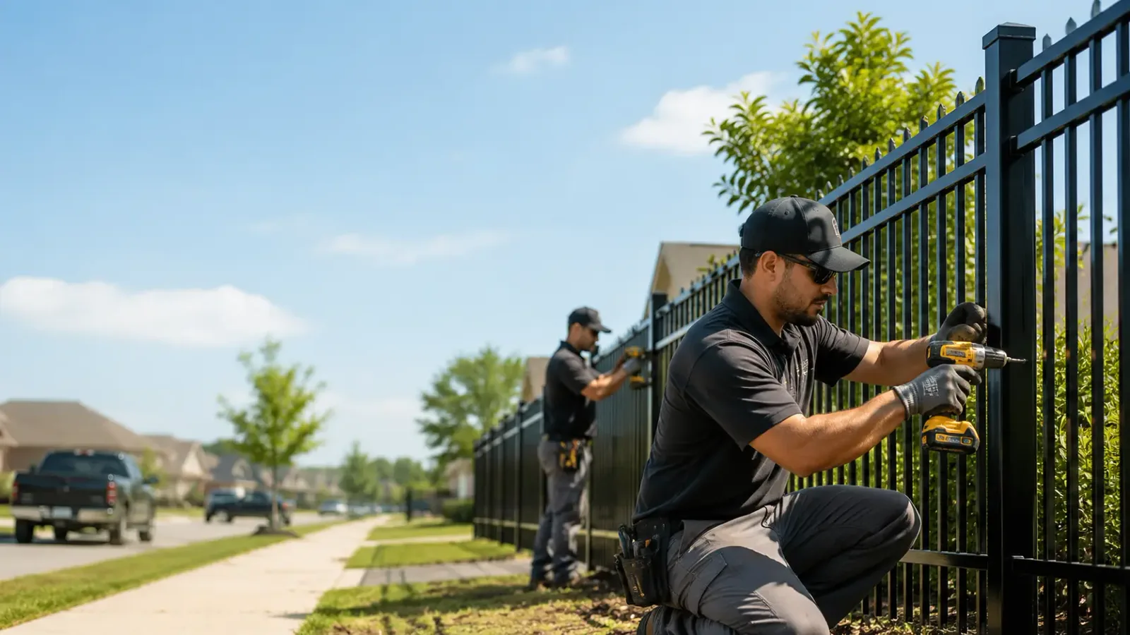 Metal Fence Installation in Mayport, PA